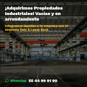 Adquirimos propiedades industriales
