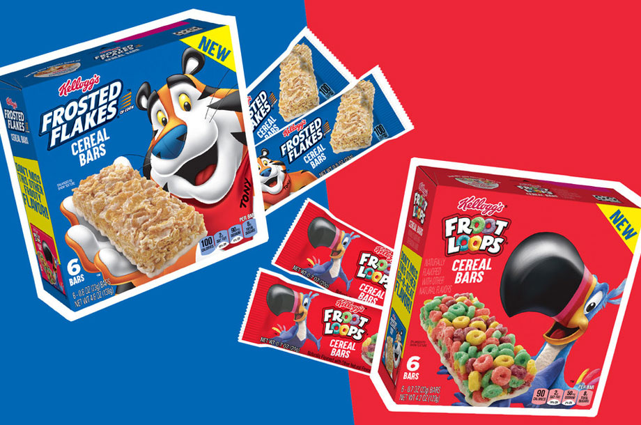 Kellogg's Frosted Flakes - Cereal para desayuno frío, 8 vitaminas y  minerales, aperitivos para niños, tamaño familiar, batido de fresa, caja de  23