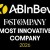 AB InBev incluida en la lista de 